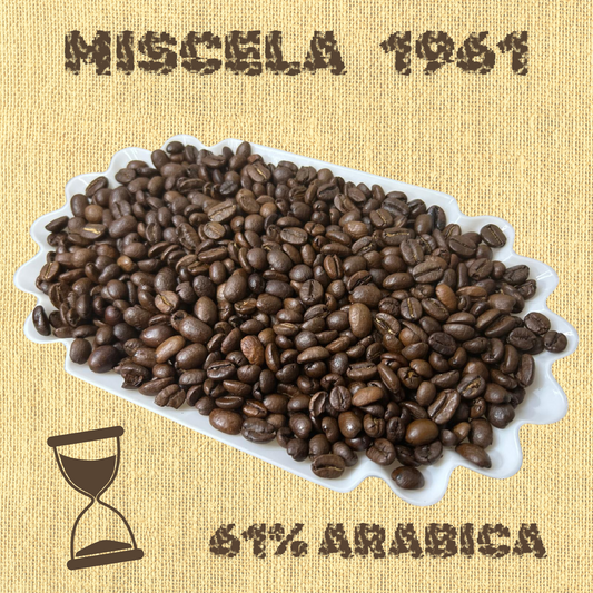 * 1961 (61% Arabica ~ 39% Robusta)